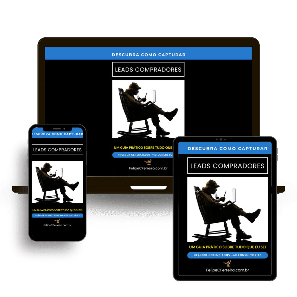 Livro Leads Compradores em diferentes dispositivos
