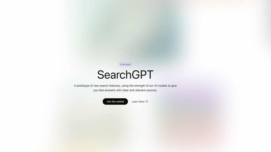OpenAI Anuncia SearchGPT